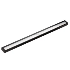 MCJ Væglamper > Mera LED-væglampe, bredde 120 cm, sort, 3000K