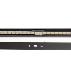 MCJ Væglamper > Mera LED-væglampe, bredde 120 cm, sort, 3000K