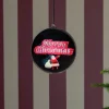 Julepynt ^ Konstsmide Christmas Merry Christmas 3D-hologramkugle, 64 LED'er