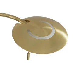 Steinhauer Gulvlamper|Gulvlamper > Messingfarvet LED-gulvlampe Zenith med lysdæmper