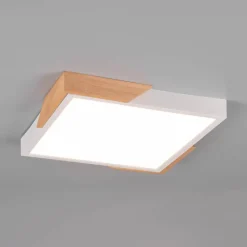 Reality Leuchten Loftlamper > Meta LED-loftlampe, 31,5x31,5 cm, 3.000 K, hvid