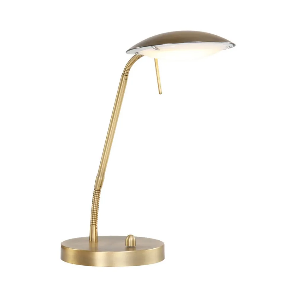 Arbejdsrum/Kontor ^ Steinhauer Mexlite LED-bordlampe, bronze