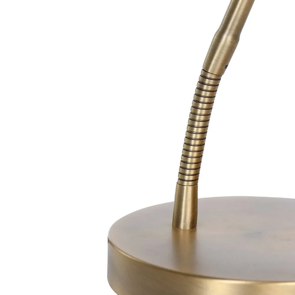 Arbejdsrum/Kontor ^ Steinhauer Mexlite LED-bordlampe, bronze
