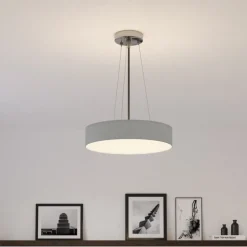 Loftlamper ^ Smartwares Mia loftslampe, grå, Ø 50 cm