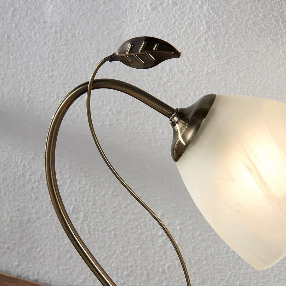 Gang|Bordlamper ^ Lindby Michaline - tiltalende bordlampe