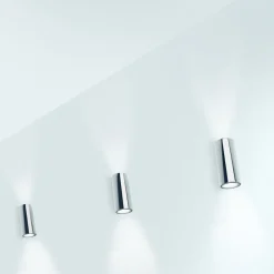 Milan Iluminación Væglamper > Milan Kronn - væglampe up-down, krom