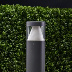 Lucande Sokkellamper > Milou - LED-sokkellampe i aluminium