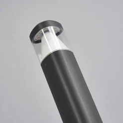 Lucande Sokkellamper > Milou - LED-sokkellampe i aluminium
