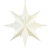 Dekorationsbelysning|Julepynt ^ STAR TRADING Mini dekostjerne af metal, hvid