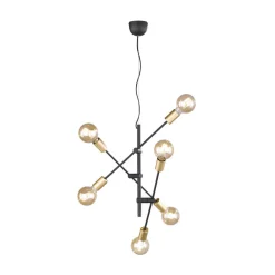 Pendellamper ^ Trio Lighting Minimalistisk designet pendellampe Cross