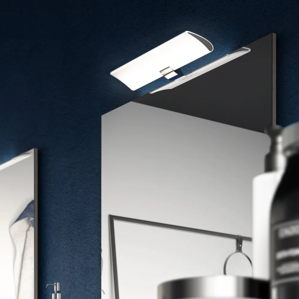 Ebir Væg- Og Spejllamper > Miracle LED-spejllampe i krom, bredde 30 cm
