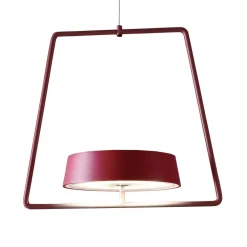 Udendørs Pendellamper ^ Deko-Light Miram LED-hængelampe, batteri, kan dæmpes rubinrød