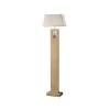 ONLI Gulvlamper|Gulvlamper > Miriel gulvlampe, højde 170 cm, tekstil, træ