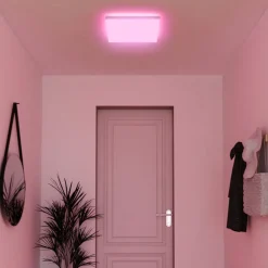 tint Loftlamper > Müller Licht farvet LED-panel Loris, 45x45cm