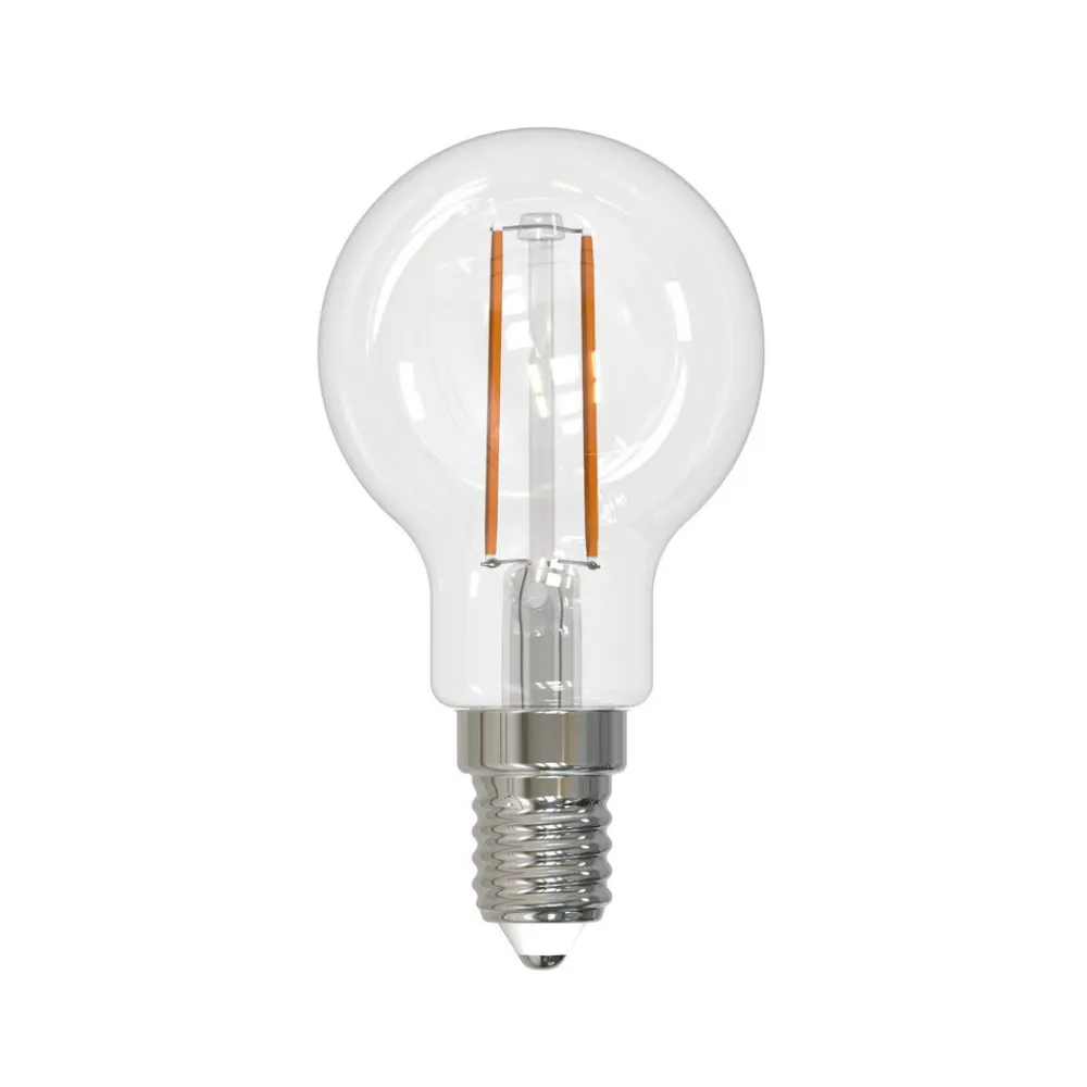 Müller-Licht Filament Pære > LED-dråbe E14 2 W glødetråd 2.700 K klar 2 stk