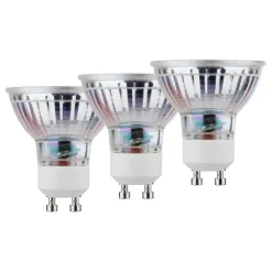 Led Pærer ^ Müller-Licht Müller Licht LED-reflektor GU10 4,5W 827 klar 3-p