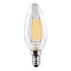Müller-Licht Filament Pære > LED stearinlys E14 4,2 W glødetråd 2.700 K klar, pakke med 2