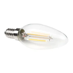 Filament Pære ^ Müller-Licht Müller Licht LED-stearinlys E14 4W 827 glødetråd