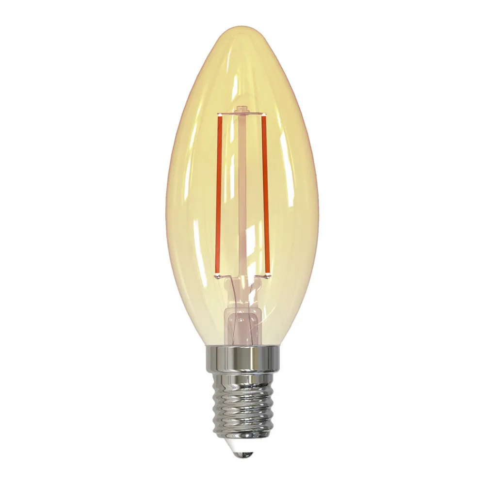 Filament Pære ^ Müller-Licht Müller Licht LED-st.l. E14 2,2W 820 gl.tr. guld