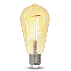 tint Dæmpbar Led-Pære|Filament Pære > Müller Licht LED-pære Retro Gold E27 5,5 W