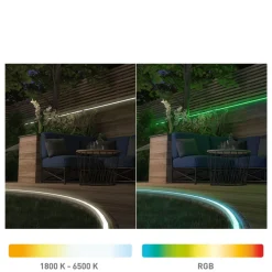 tint Dekorationsbelysning|Led Strips > Müller Licht LED-Strip Outdoor, 500 cm