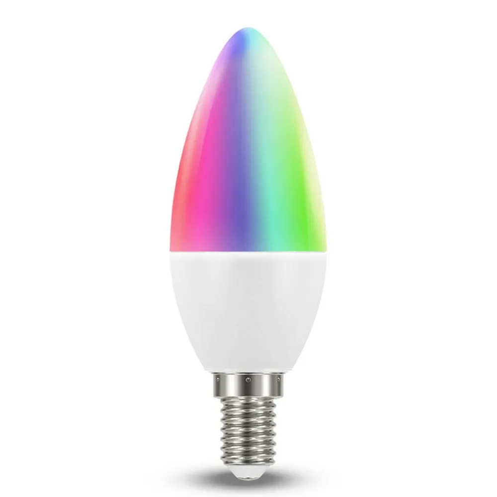 Dæmpbar Led-Pære|Smarte Lyskilder ^ tint Müller Licht white+color LED-pære E14 6W