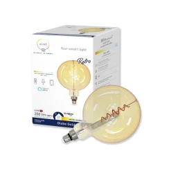 tint Filament Pære|Smarte Lyskilder > Müller Licht white LED-globe E27 4,9 W guld