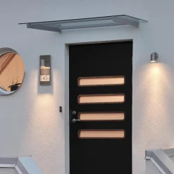 Konstsmide Væglamper > Modena 7655 husnummerlampe, sort
