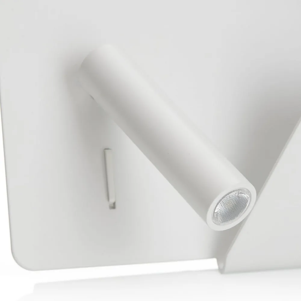 Væglamper ^ FARO BARCELONA Moderne LED væglampe Suau med USB ladestik