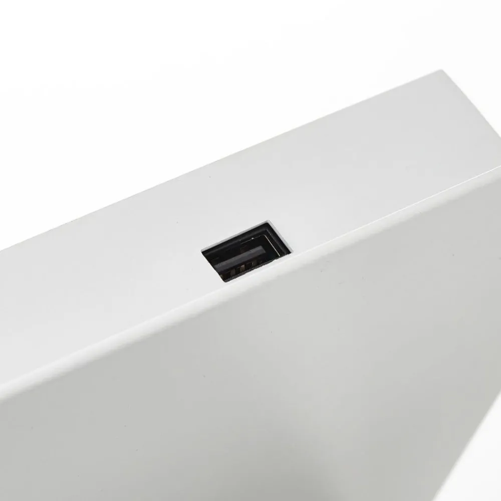 Væglamper ^ FARO BARCELONA Moderne LED væglampe Suau med USB ladestik