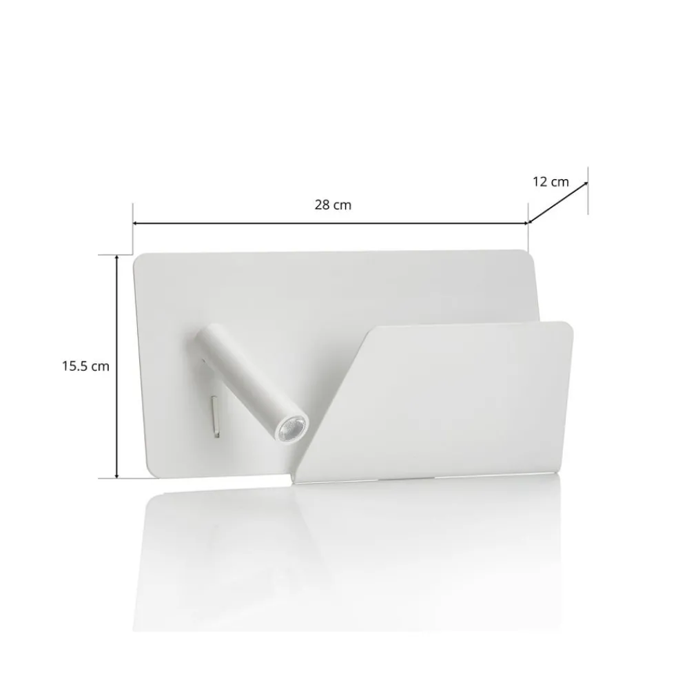 Væglamper ^ FARO BARCELONA Moderne LED væglampe Suau med USB ladestik