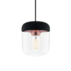 UMAGE Pendellamper > Moderne pendellampe Acorn, sort og kobber