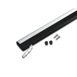 Hera Underskabsbelysning > ModuLite F LED-underskabsbelysning, sort, 45 cm, 3.000 K, aluminium