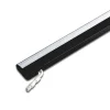 Underskabsbelysning ^ Hera ModuLite F LED-underskabsbelysning, sort, 120 cm, 3.000 K aluminium