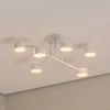 EMIBIG LIGHTING Loftlamper|Loftlamper > Modus 6 loftlampe, stål, 6 lyskilder, GX53, hvid