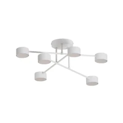 EMIBIG LIGHTING Loftlamper|Loftlamper > Modus 6 loftlampe, stål, 6 lyskilder, GX53, hvid