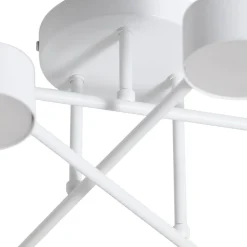 EMIBIG LIGHTING Loftlamper|Loftlamper > Modus 6 loftlampe, stål, 6 lyskilder, GX53, hvid