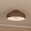 Loftlamper|Loftlamper ^ EGLO Mogano loftlampe, Ø40cm, kaffebrun