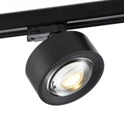 Molto Luce Skinnesystem > LED 3-faset skinnespot Mag, sort, 827