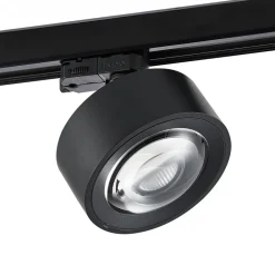 Molto Luce Skinnesystem > LED 3-faset skinnespot Mag, sort, 827