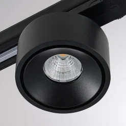 Molto Luce Skinnesystem > LED 3-faset skinnespot Magis, sort, 827