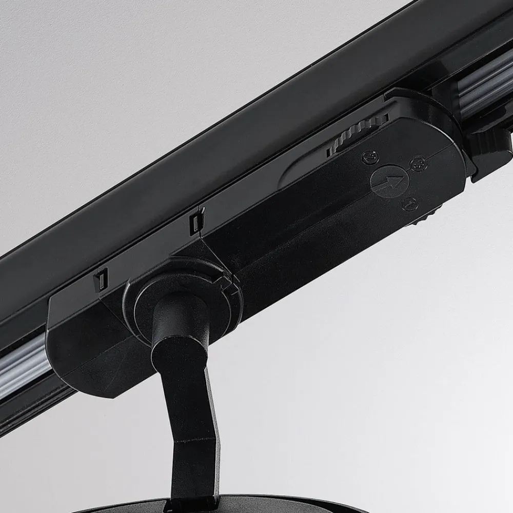 Molto Luce Skinnesystem > LED 3-faset skinnespot Magis, sort, 827