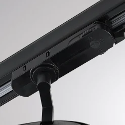 Molto Luce Skinnesystem > LED 3-faset skinnespot Magis, sort, 830