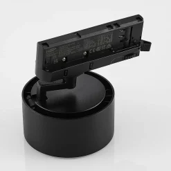 Molto Luce Skinnesystem > LED 3-faset skinnespot Magis, sort, 830
