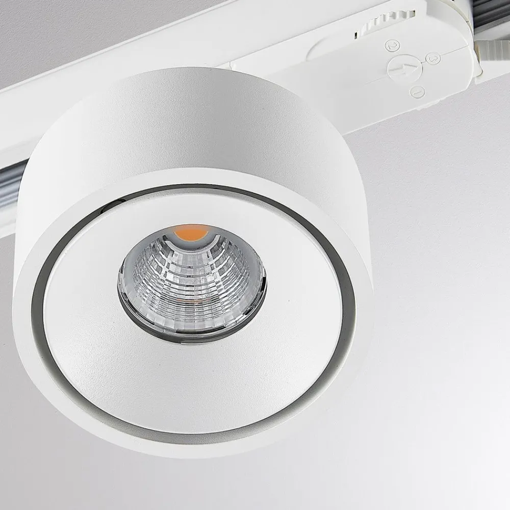 Molto Luce Skinnesystem > LED 3-faset skinnespot Magis, hvid, 830