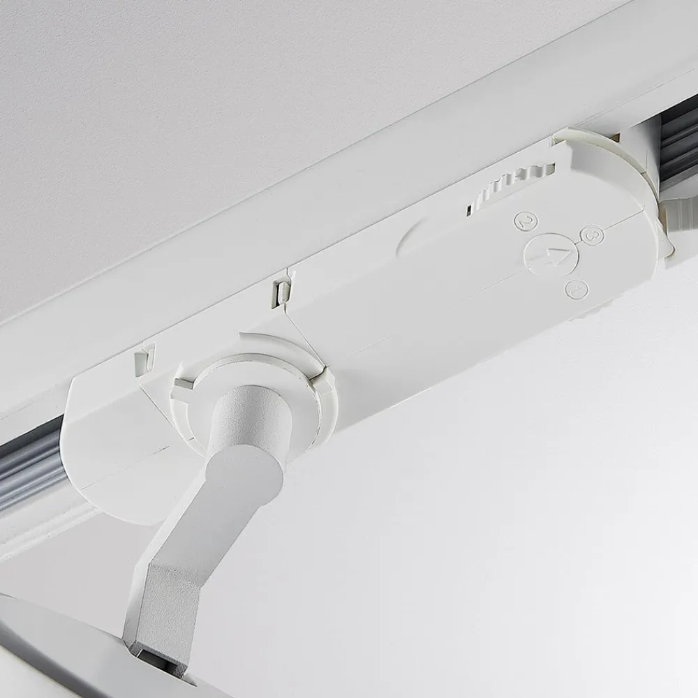 Molto Luce Skinnesystem > LED 3-faset skinnespot Magis, hvid, 830