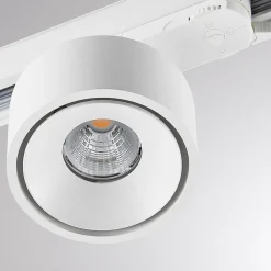 Molto Luce Skinnesystem > LED 3-faset skinnespot Magis, hvid, 827