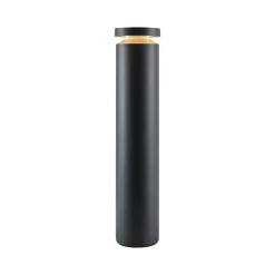 Molto Luce Gadebelysning > LED-sokkellampe Mona, Ø 18 cm, aluminium, højde 85 cm