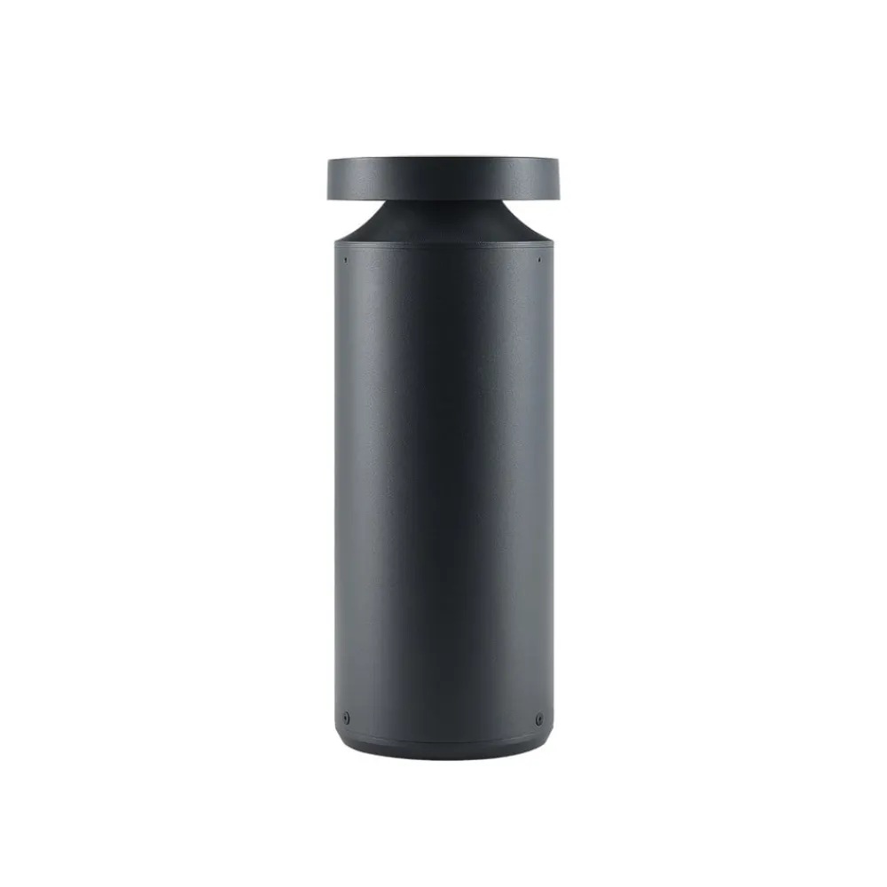 Molto Luce Sokkellamper > LED-sokkellampe Mona, Ø 18 cm, aluminium, højde 45 cm