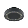 Molto Luce Udendørs Loftlamper > udendørs loftlampe Nona, Ø 18,2 cm, antracit